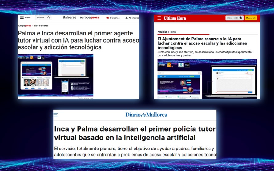 Inca y Palma colaboran en la creación del primer  AI Chatbot Agente Tutor 
